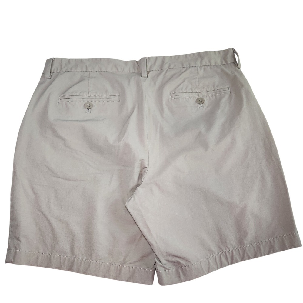 POLO RALPH LAUREN Andrew Short Mens 36 Khaki Pleated Chino Shorts Vintage Y2K - Picture 2 of 8